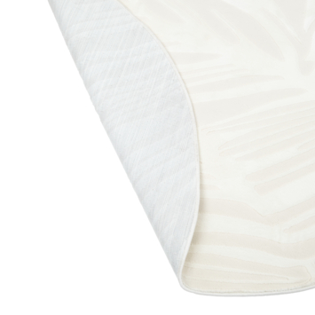 Super Leaves vloerkleed Beige Ø 160 CM