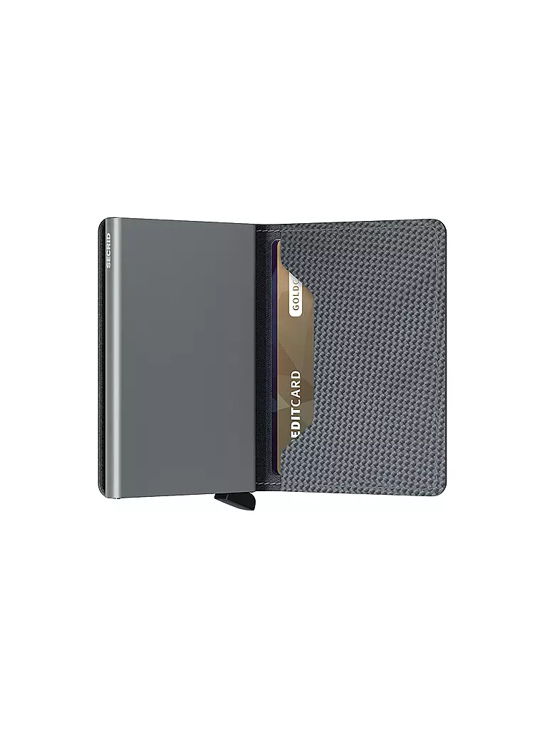 SECRID Geldbörse - Slimwallet Carbon Cool Grey grau