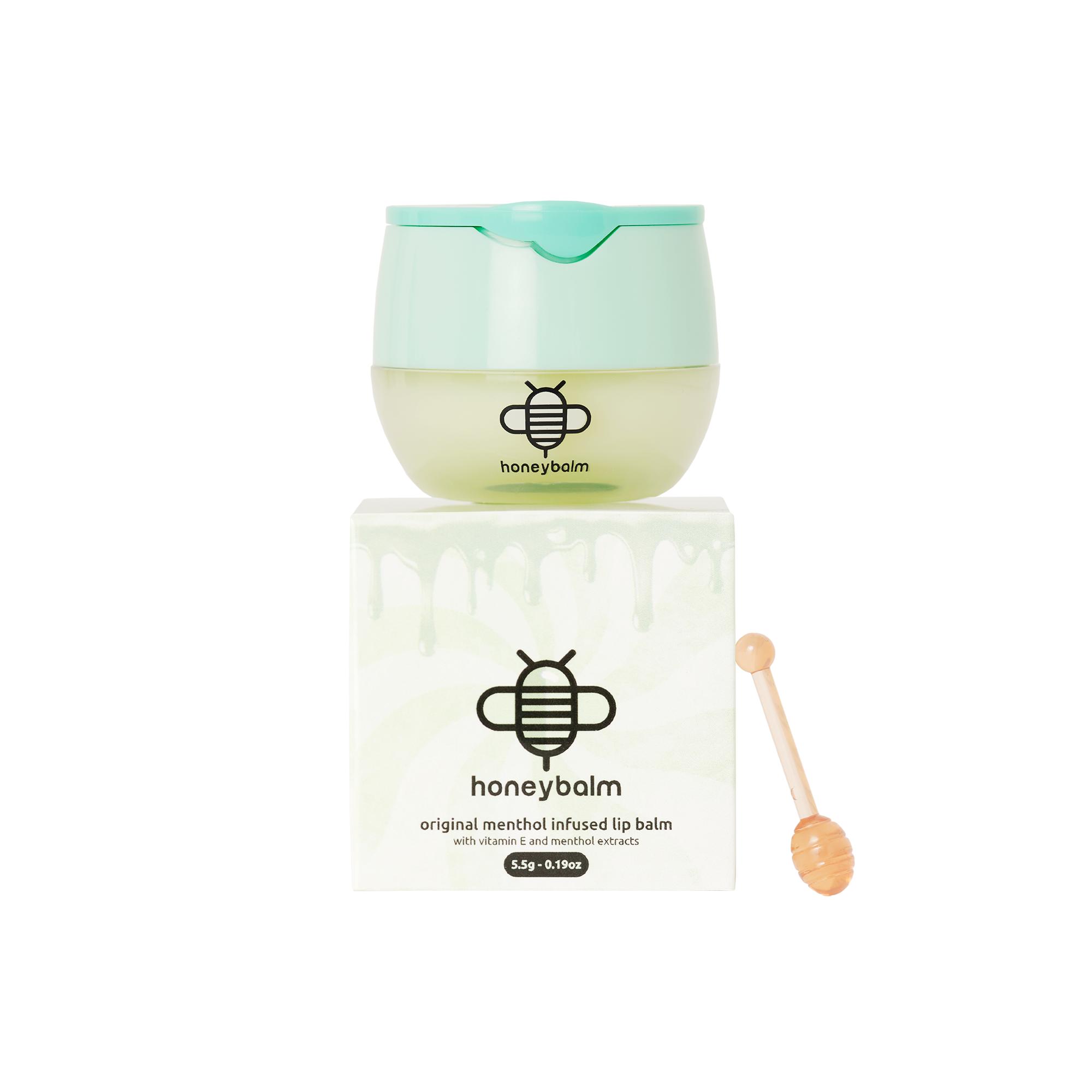 Honeybalm Lippenbalsem Mint (1 stuk)