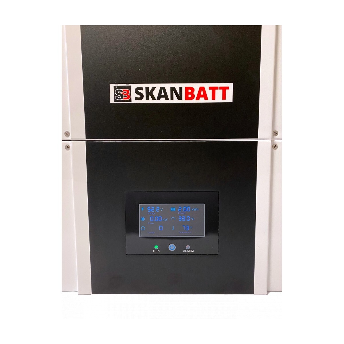SKANBATT PowerWall LiFePO4 51,2V 120Ah - 6,144kWt - WIFI - HEAT