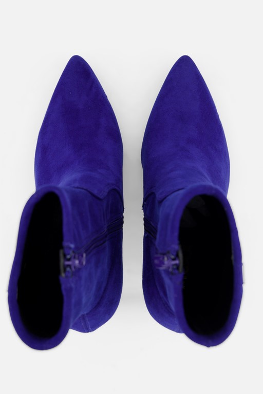 Mexx Miley Enkellaarsjes blauw Pu