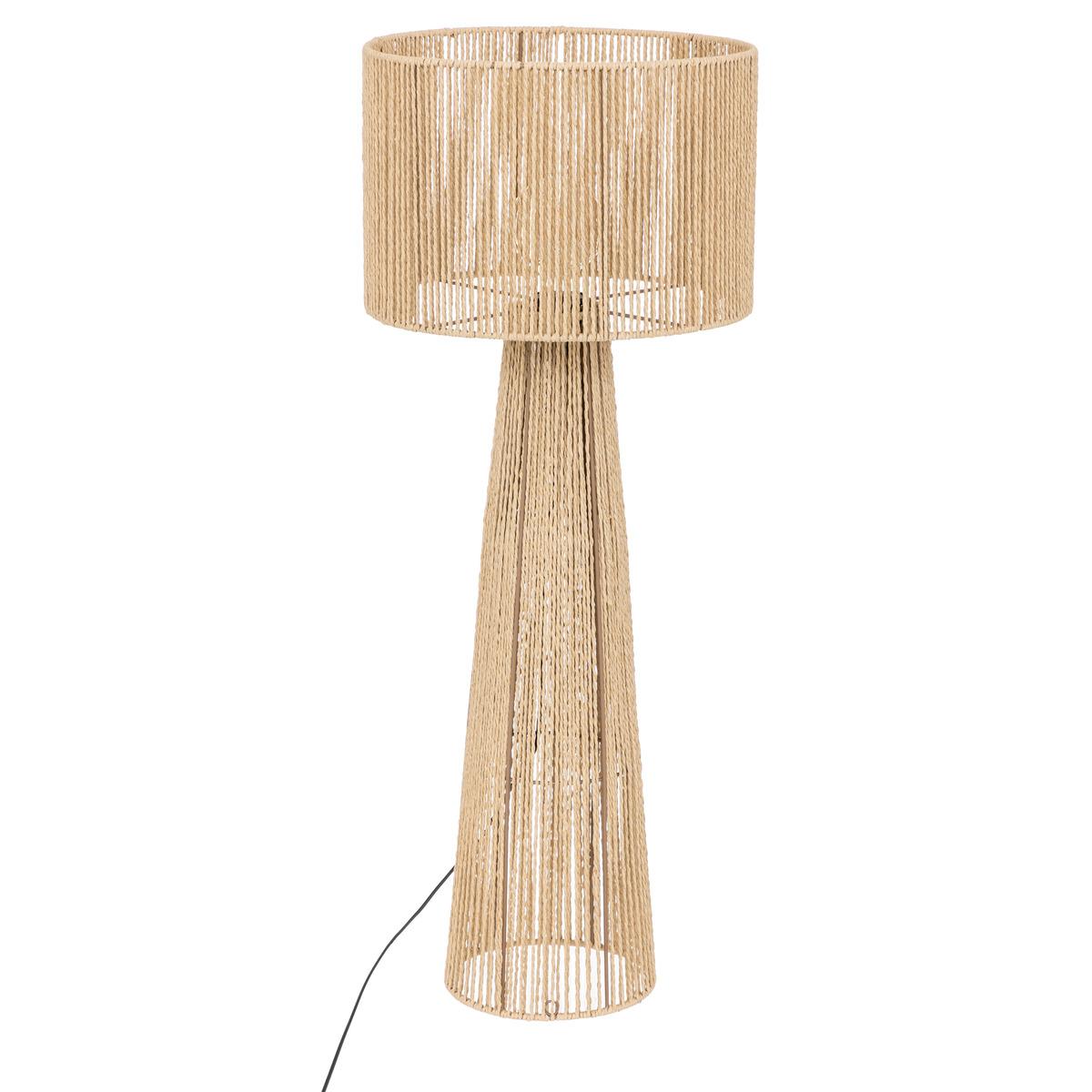 LAMPADAIRE DROIT ADRIA NATUREL H.97CM