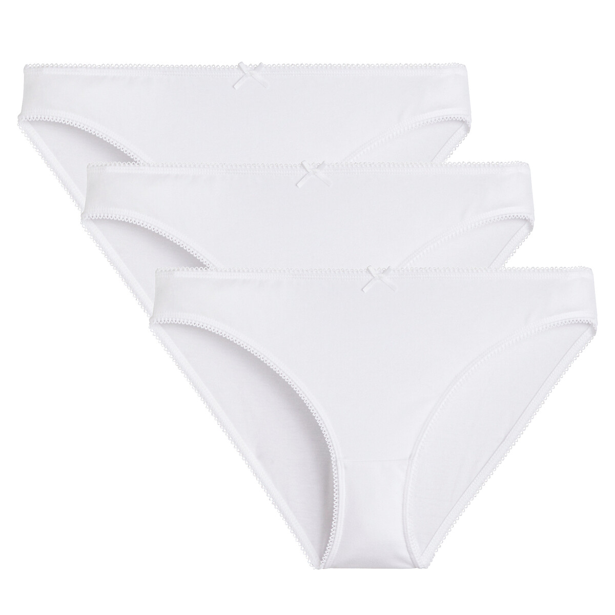 COLEÇÃO LA REDOUTE<br>Conjunto de 3 cuecas em algodão elástico