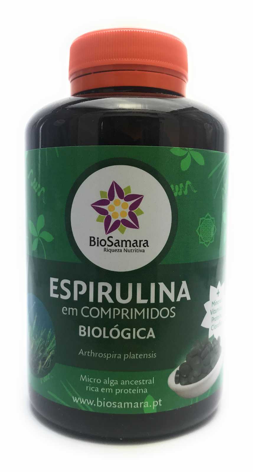 Comprimidos de Spirulina Biosamara 200g