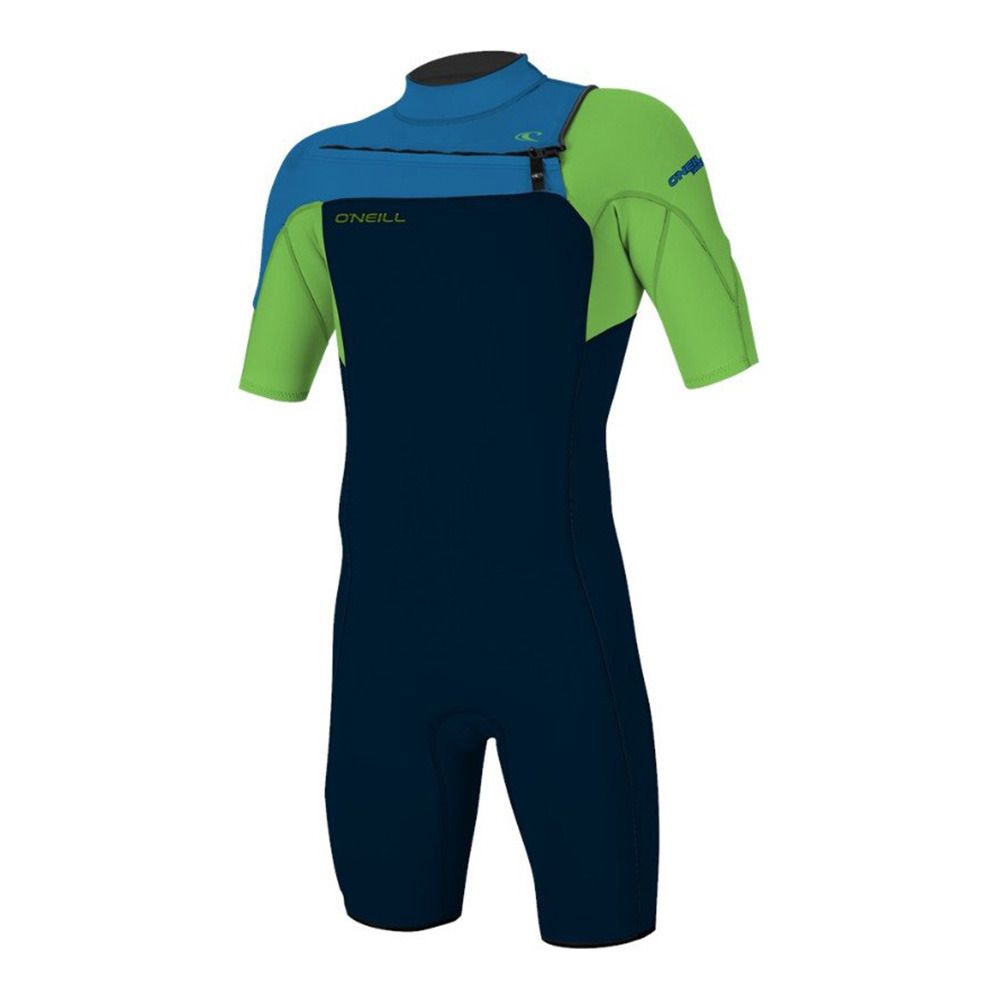 O'Neill HAMMER SPRING CZ - Combinaison shorty 2mm Homme abyss/dayglo/ocean