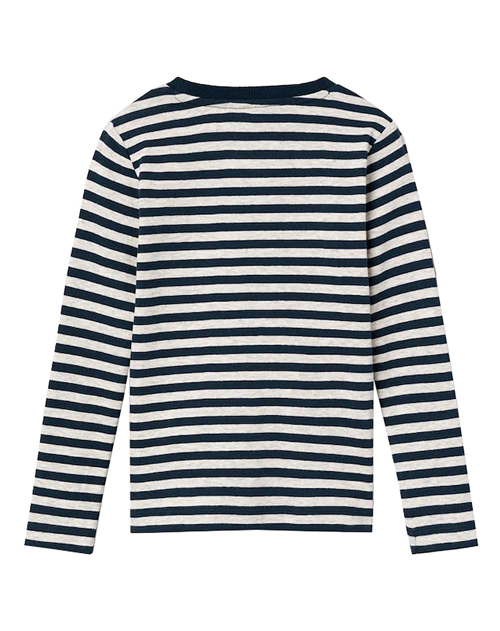 Langarmshirt NMMVILLY STRIPES YES in dark sapphire