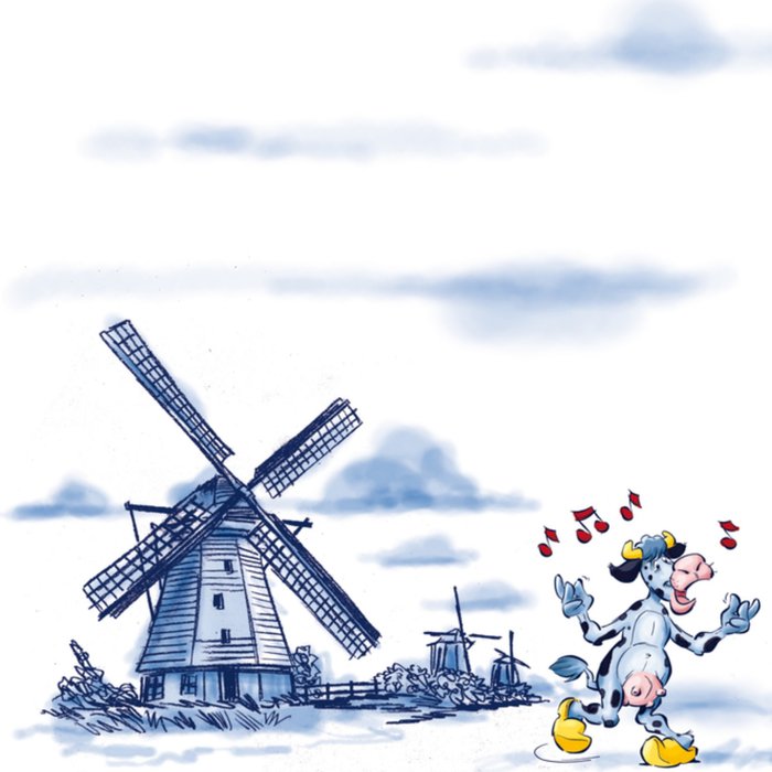 Old Dutch | Verjaardagskaart | 50 jaar