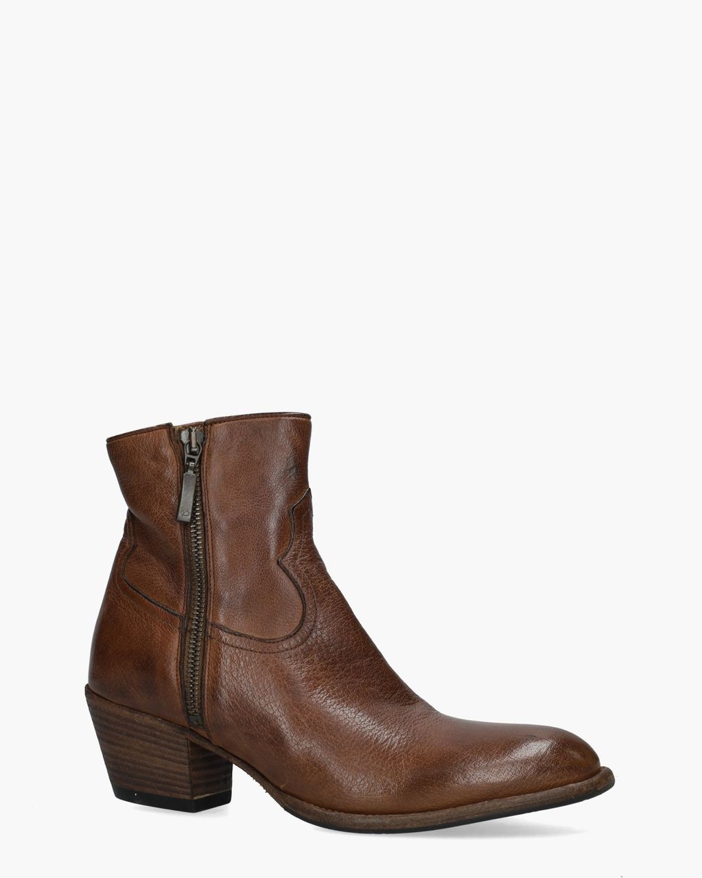 Paul Silence FC10 Cognac Dames Enkelboots
