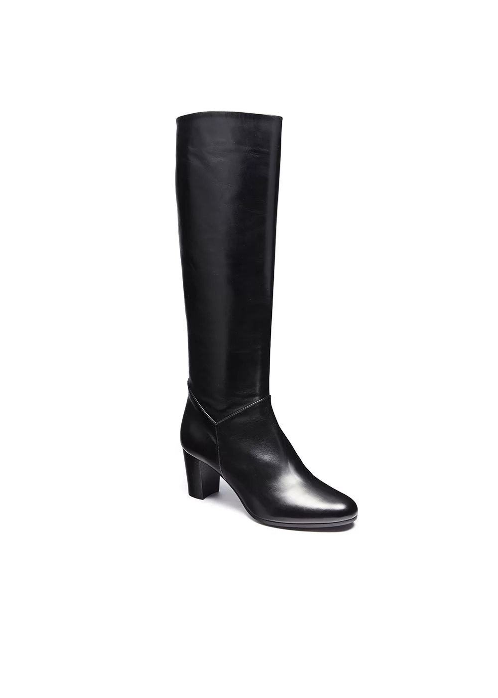 BOTTE GUILAINE CUIR NOIR