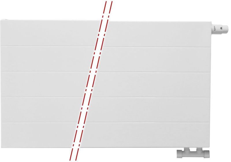 Oppio - Paneelradiator Compact 6 - Wit - 60x60 cm - 1314 Watt