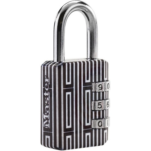 Cadenas à combinaison - 30 mm - anse de 22 mm - décors assortis
