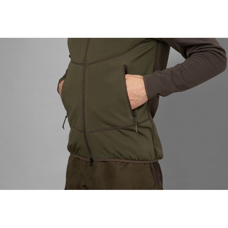 Härkila Olaf Fleece Jacka Willow Green/Shadow Grey