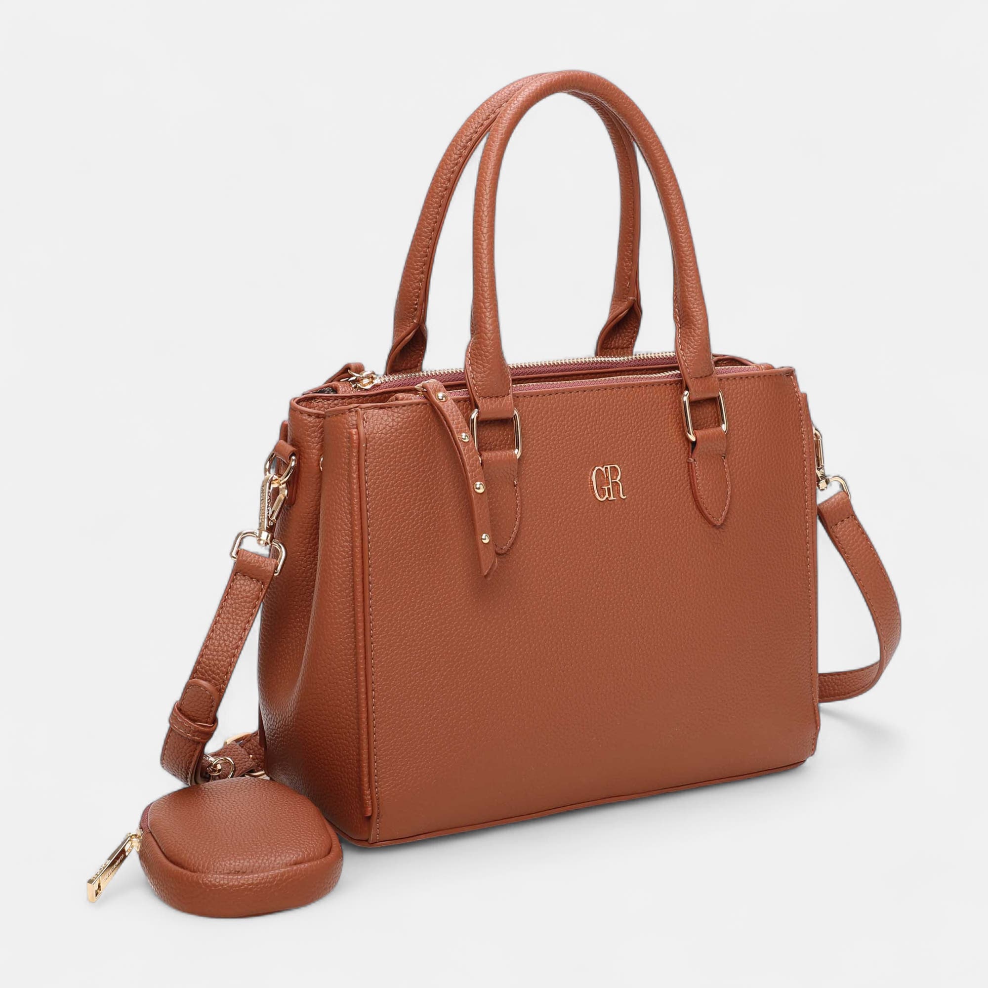 Sac à main cognac