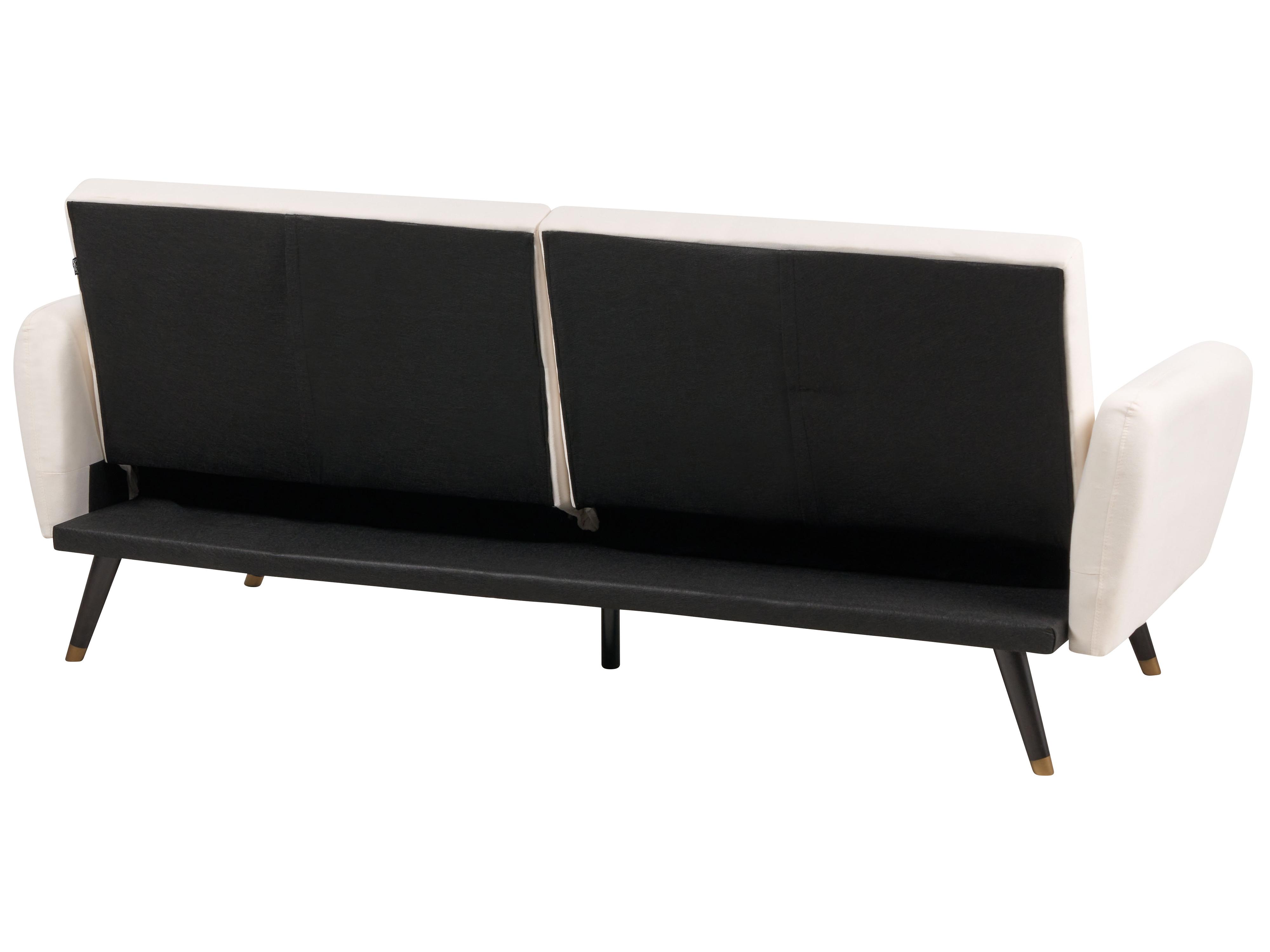 Slaapbank 3-zits VIMMERBY Stof Lichtbeige