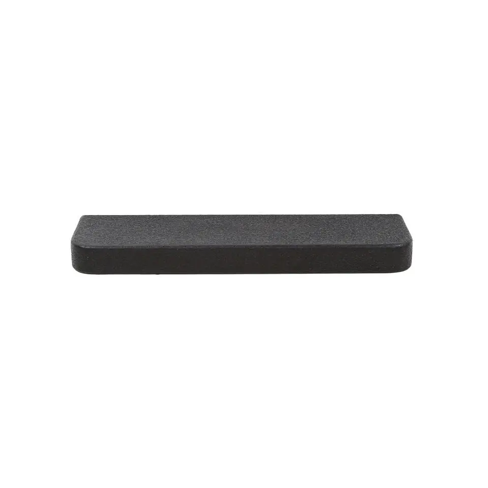 Fraaai - Sani wandplank - 100 cm - metallic - zwart