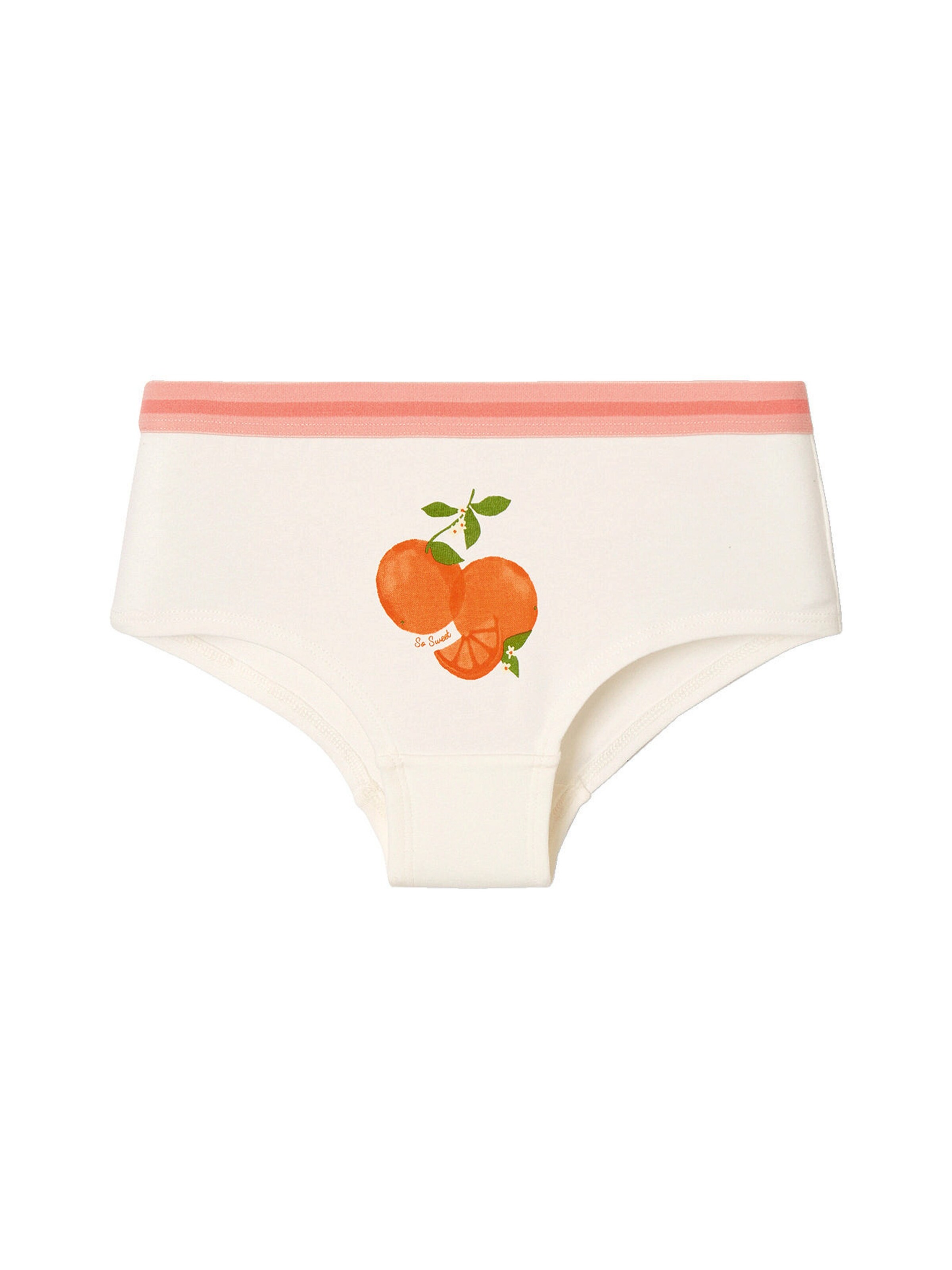 Vertbaudet 5er-Pack Mädchen Shortys pfirsich