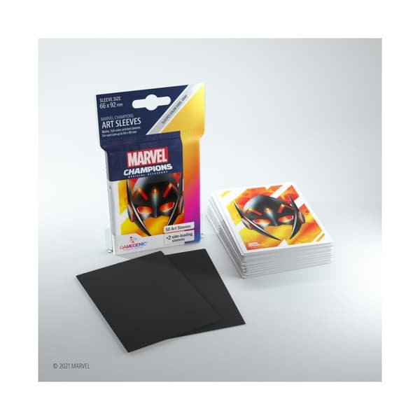 Marvel Champion Art Sleeves: Wasp (50+1) - Brettspil
