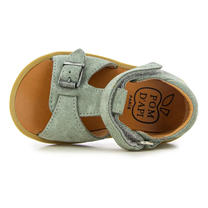 Pom d'Api Sandales Poppy Easy | Gris