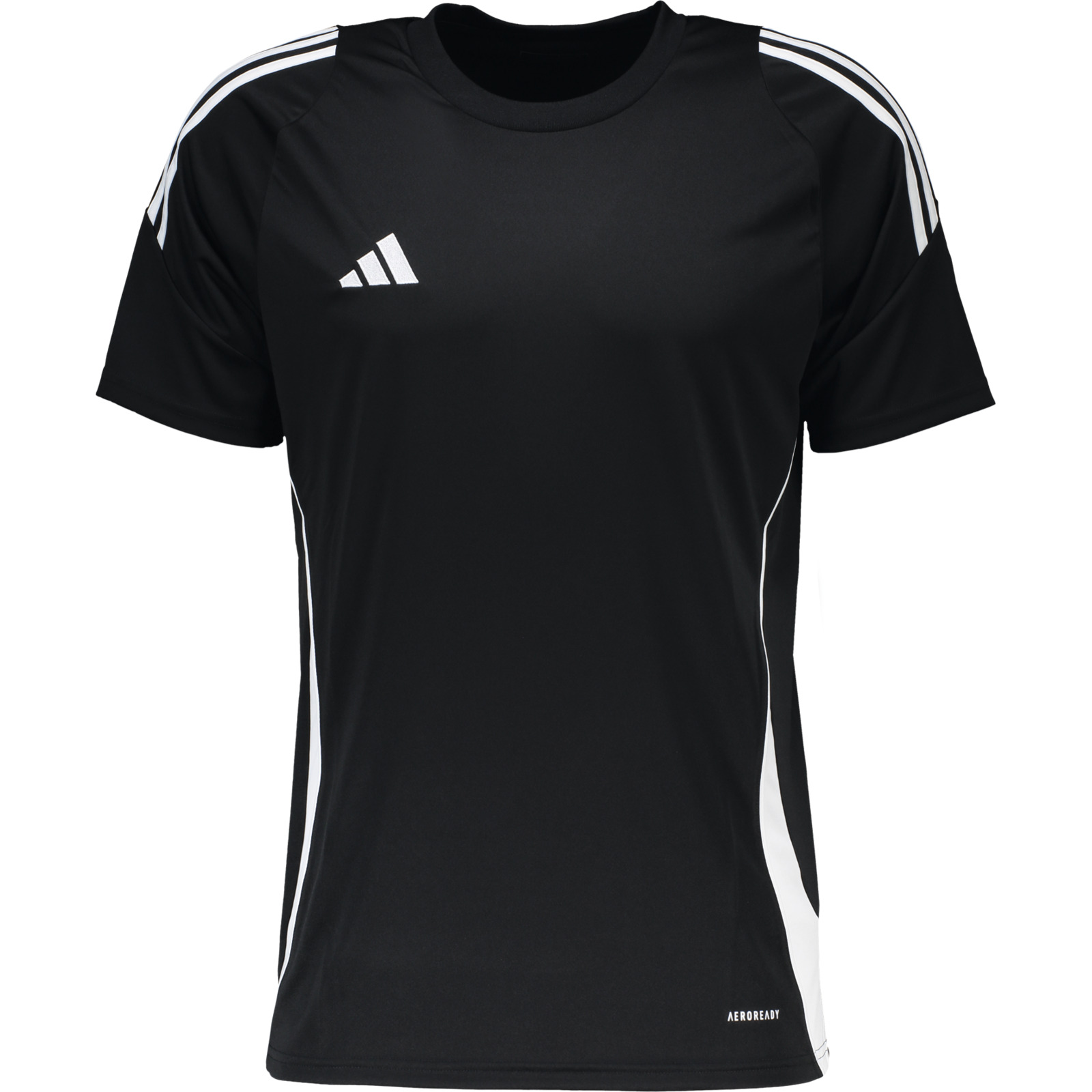 Adidas Herren-T-Shirt Tiro24 Jersey L, schwarz