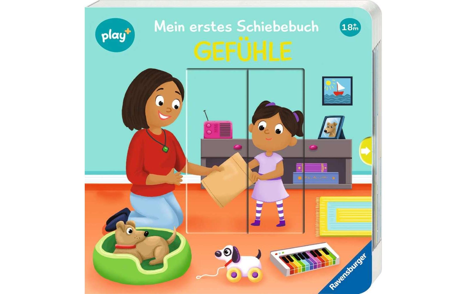 Mein erstes Schiebebuch: GefühleSpielbuch für Kinder