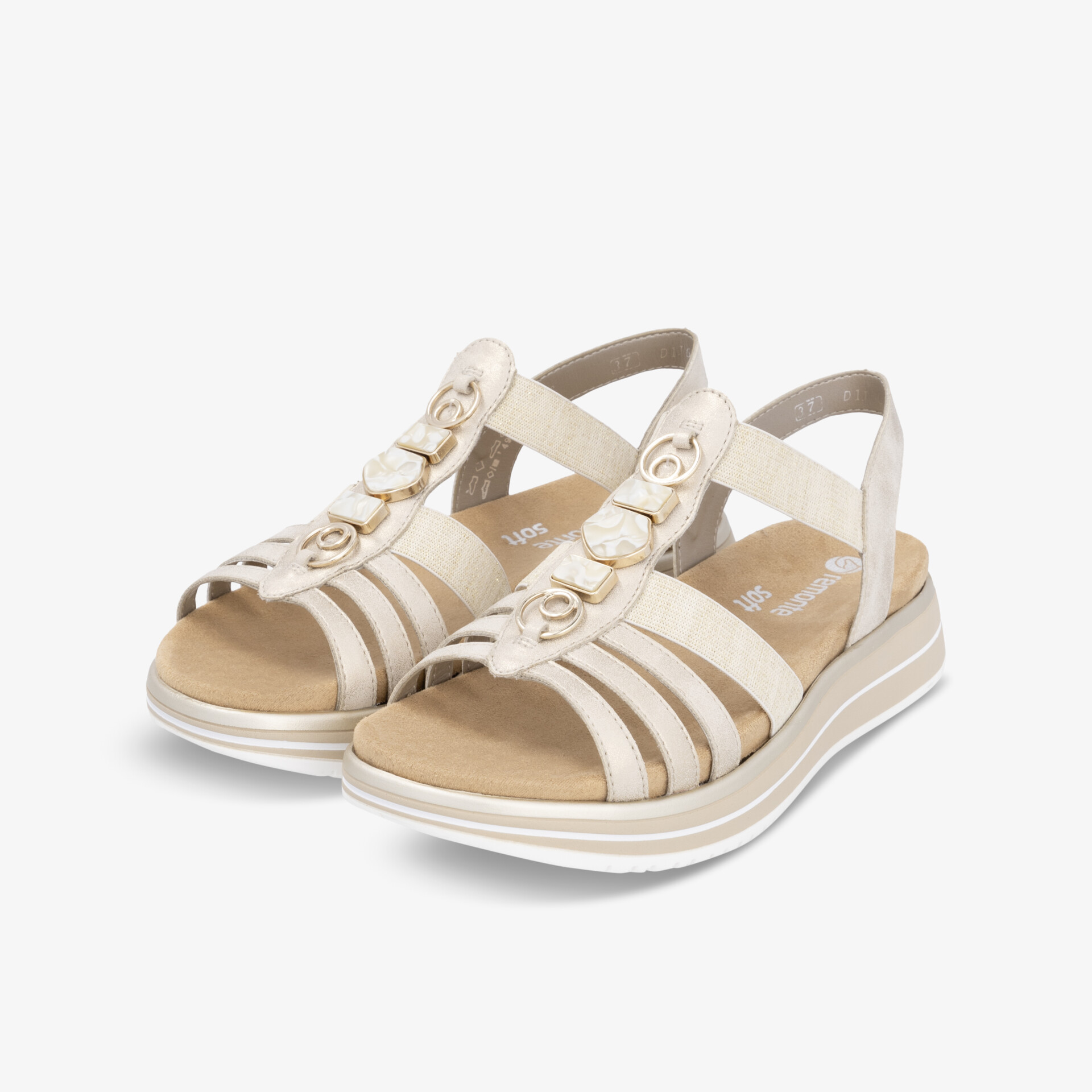 remonte Damen Sandalen beige