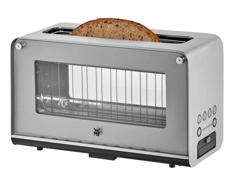 WMF Toaster Lono Glas Silber Langschlitztoaster