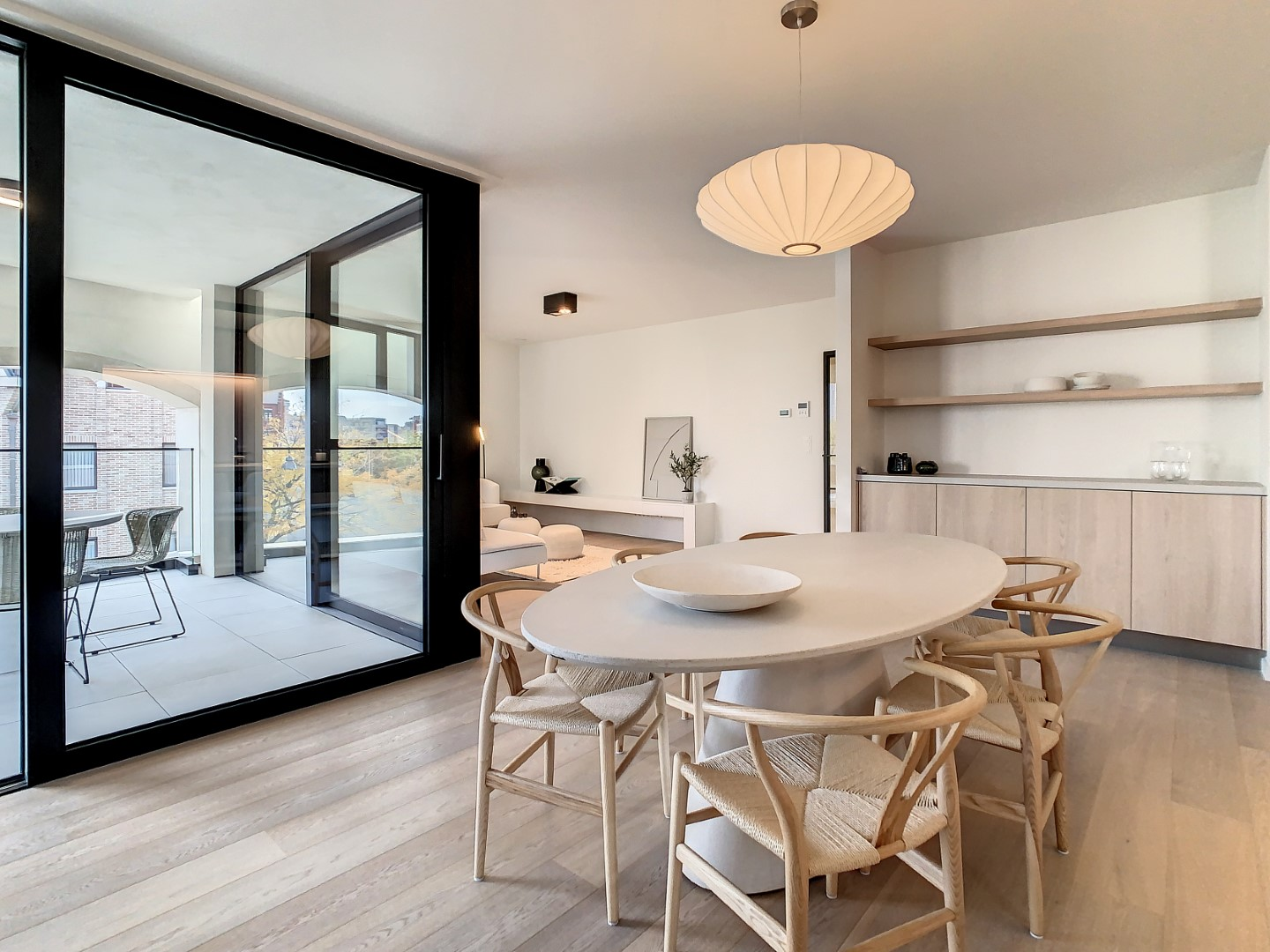 Bogard beton tafel ovaal | White Bogard Ovale beton tafel | White 200 cm