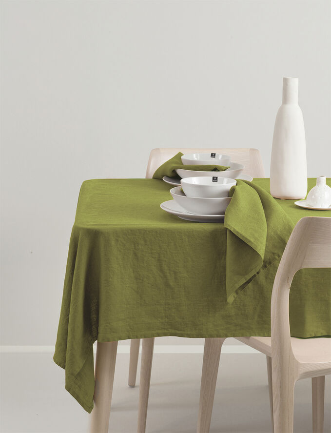 Himla Sunshine Tablecloth Greenery