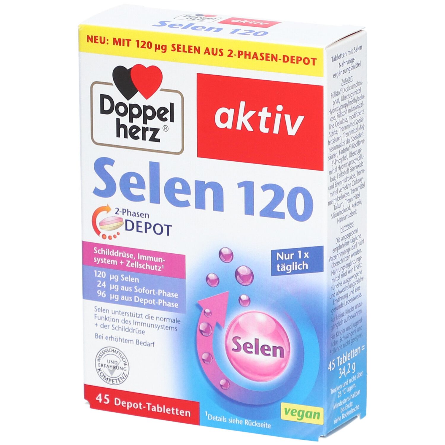 Doppelherz® Selen 120 2-Phasen Depot Tabletten