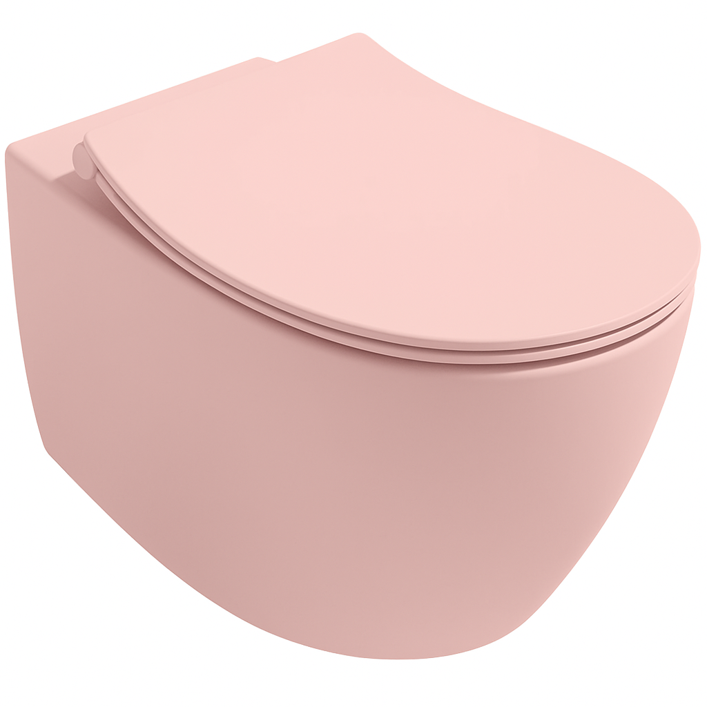 Isvea Sentimenti softclose toiletzitting roze