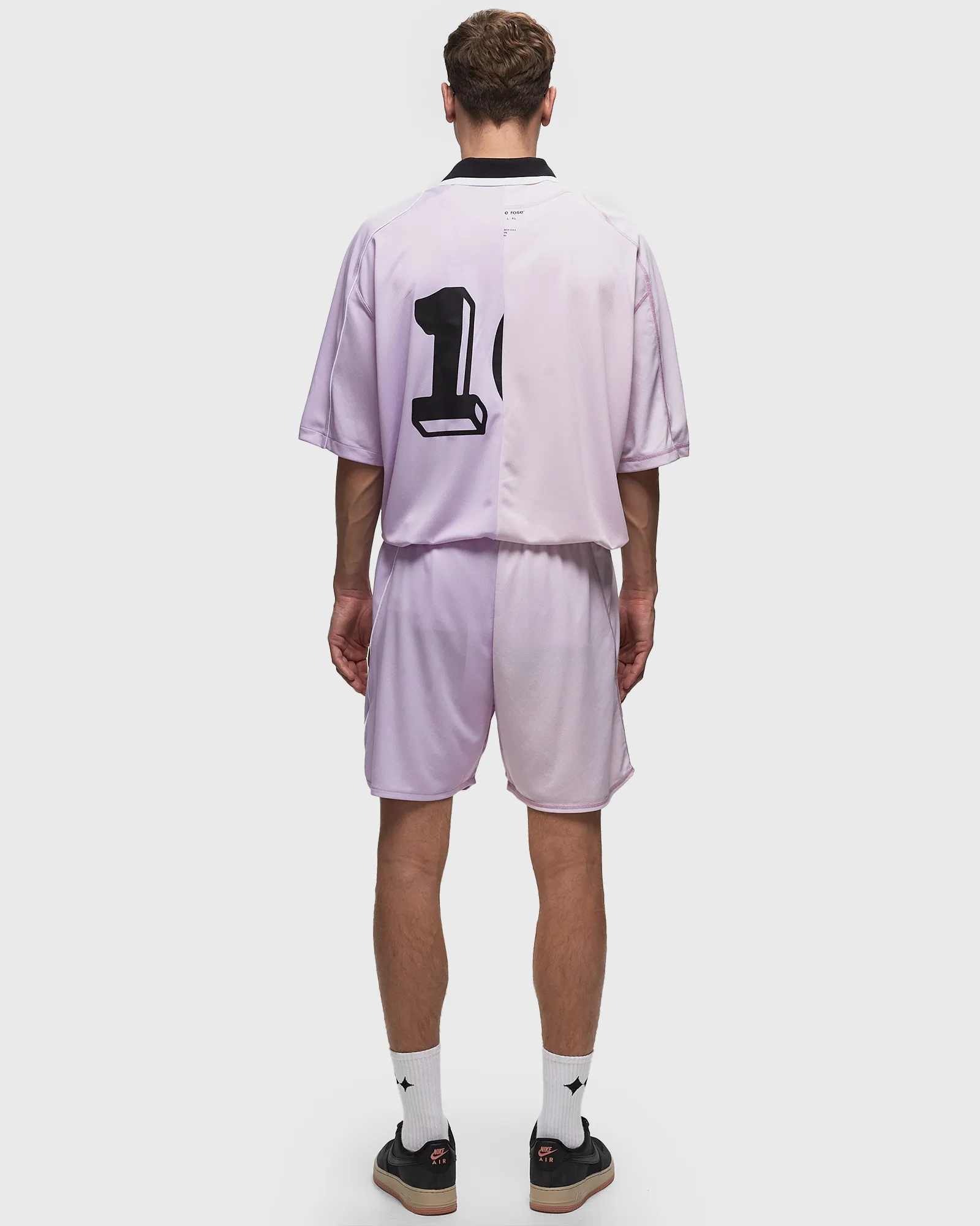 Martine Rose HALF AND HALF FOOTBALL TOP