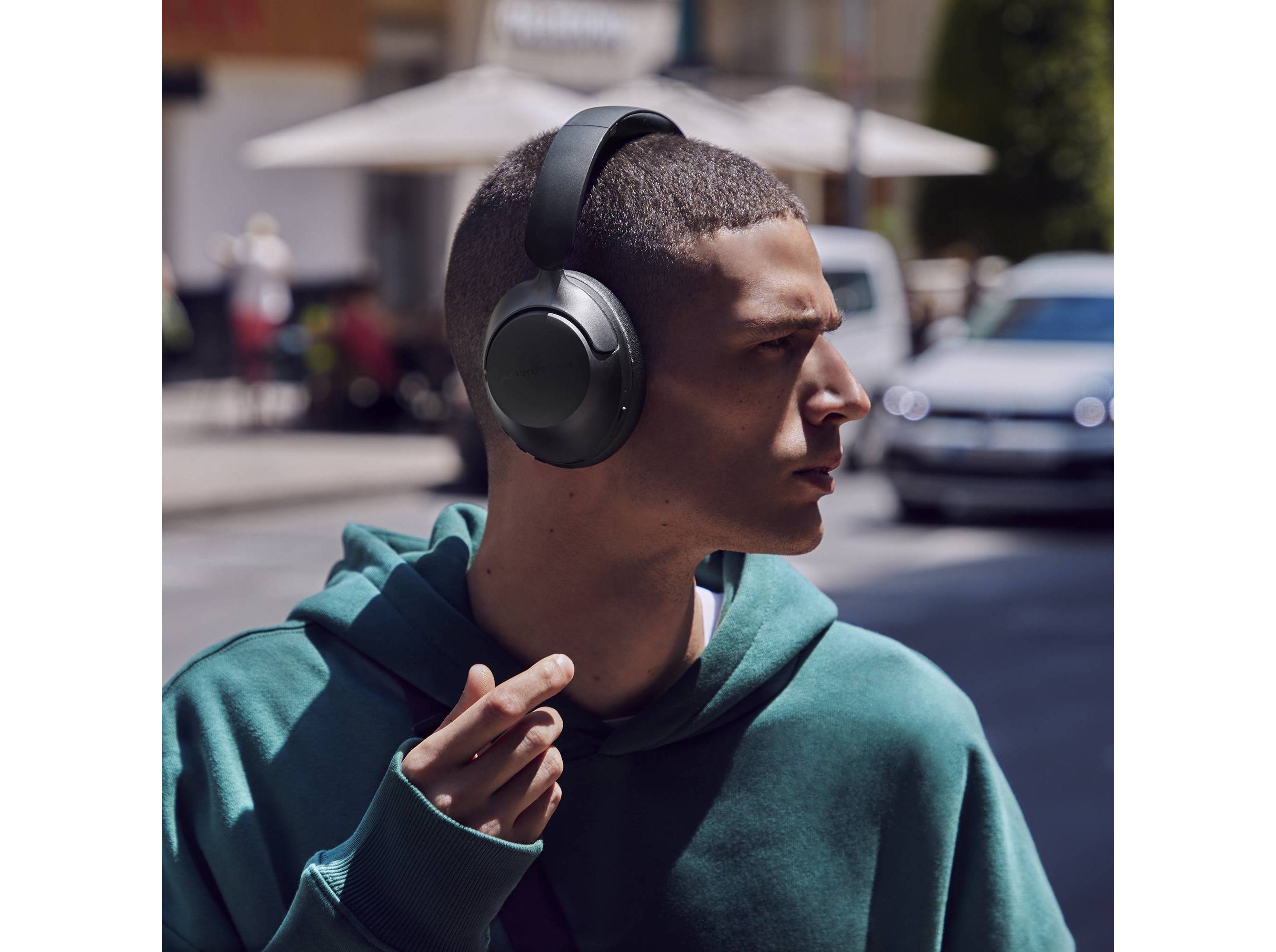 AUSCULTADORES BLUETOOTH ENERGY SISTEM BLACK NOMADIC ANC