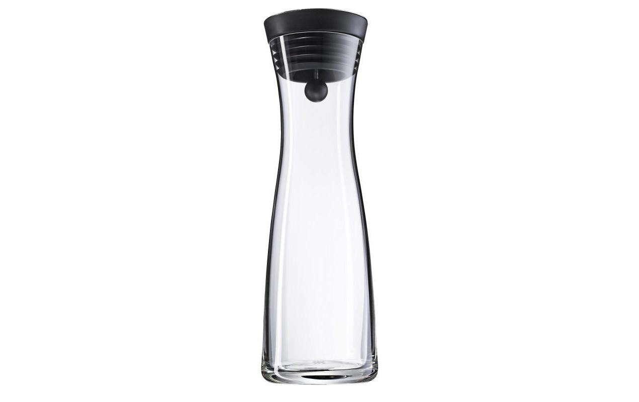 Karaffe Basic 1 l, TransparentWasserkaraffe öffnet und schliesst automatisch dank Close-Up Verschluss