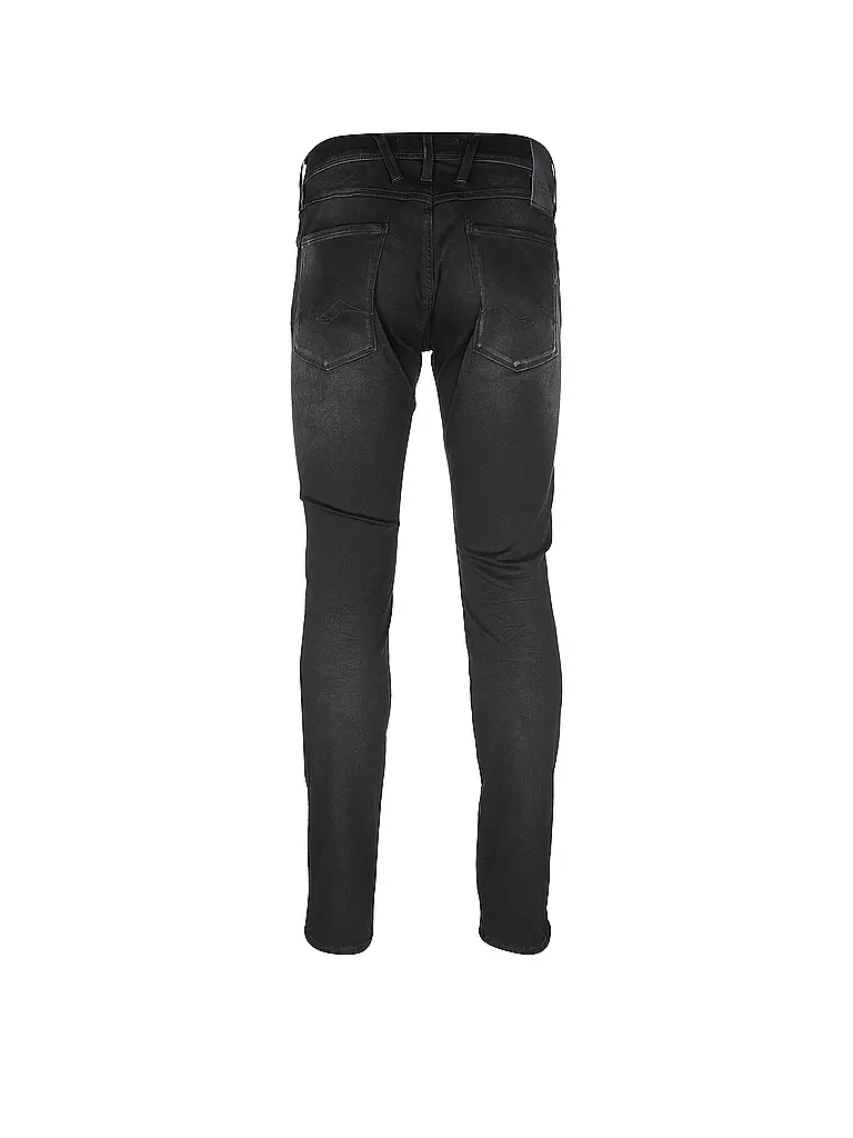REPLAY Jeans Slim Fit Anbass X-Lite Hyperflex schwarz