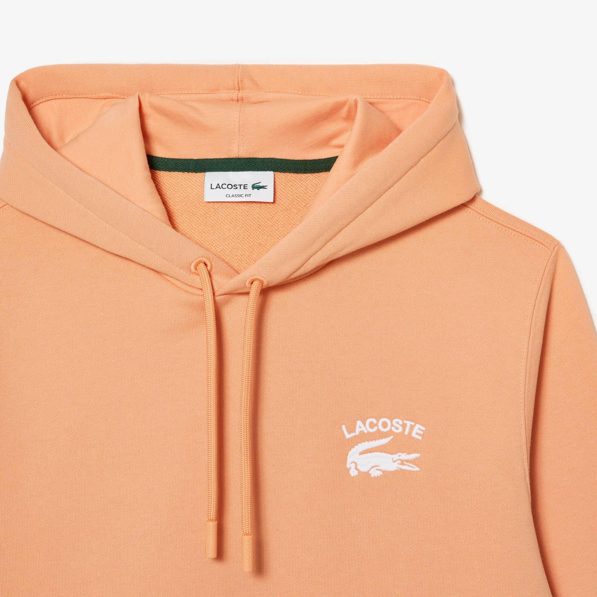 Sweatshirt unicolore à capuche homme classic fit Lacoste Sweatshirts - Orange - Lacoste - Homme