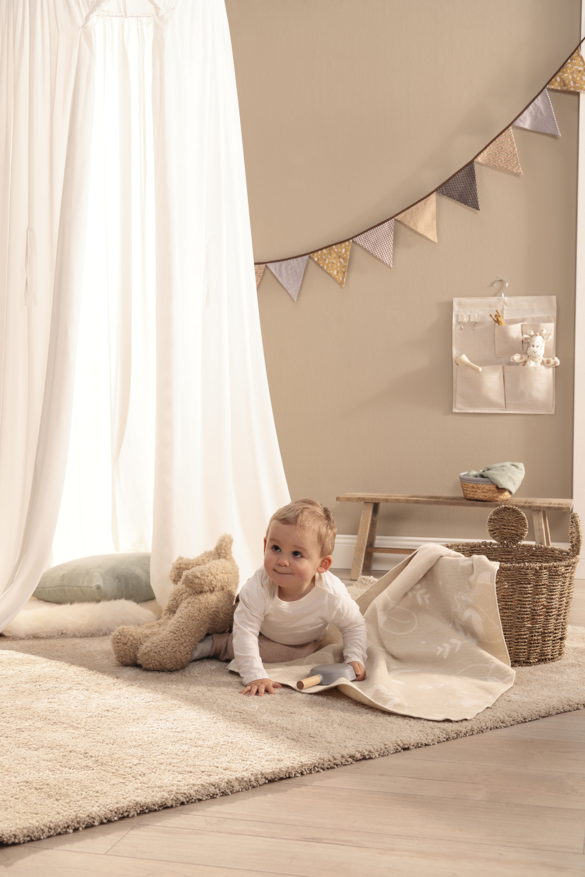 Babydecke LITTLE FOXES