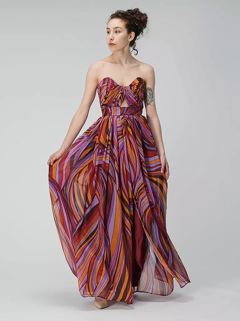 ANELIA PESCHEV Abendkleid bunt