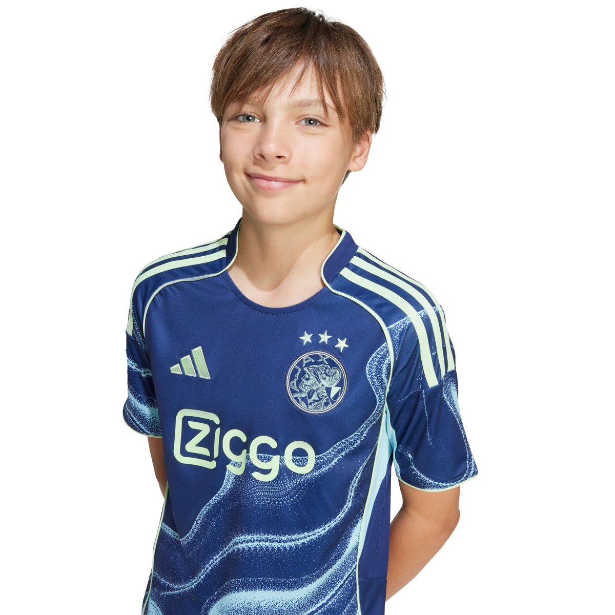 T-Shirt adidas Ajax Segundo Equipamento 2025-2026 Criança