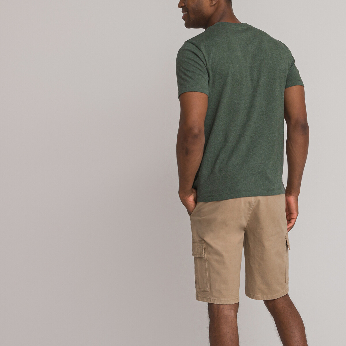 COLEÇÃO LA REDOUTE<br>Camiseta com gola redonda