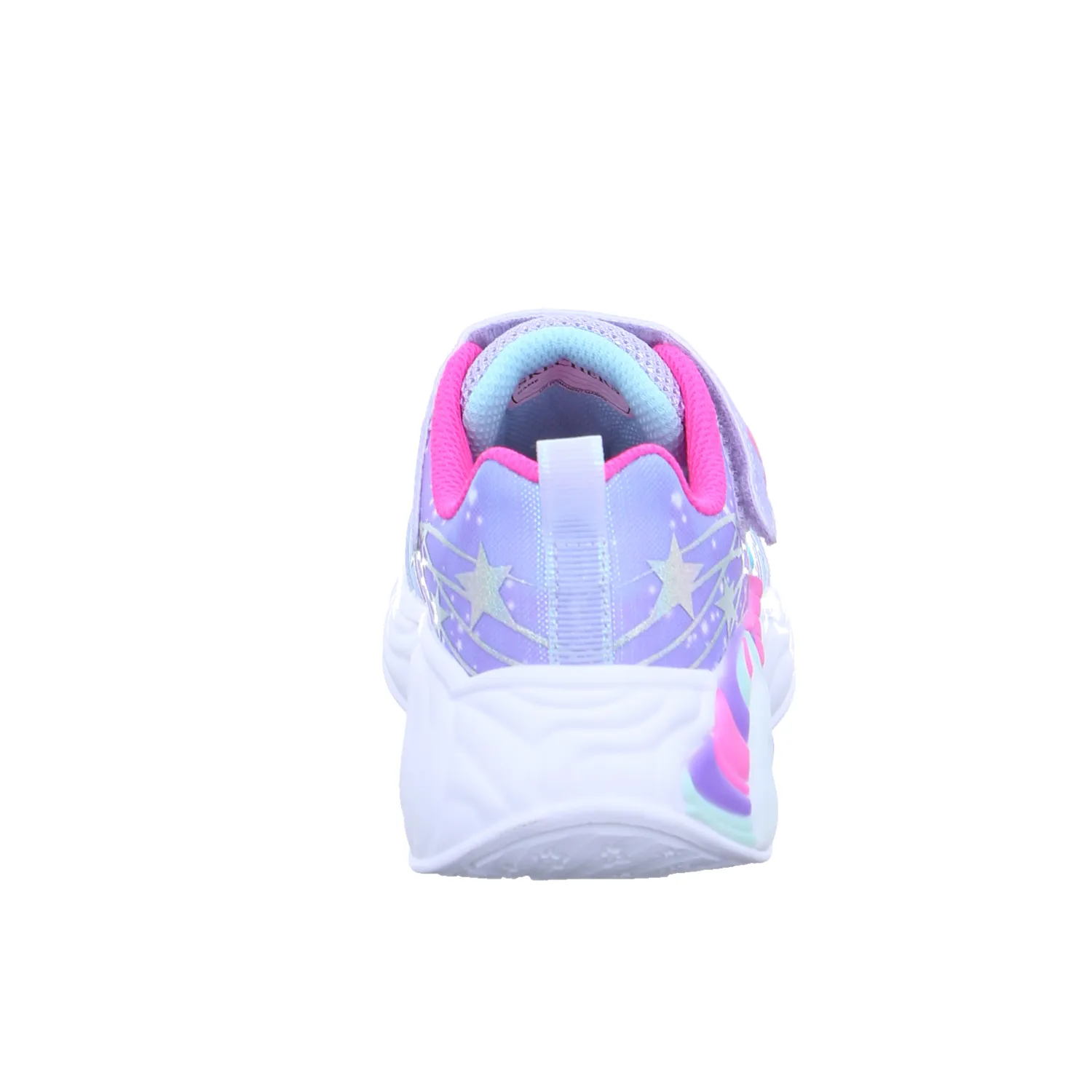 SKECHERS Kleinkinder-Halbschuh Klett Flieder Synthetik  Sneaker