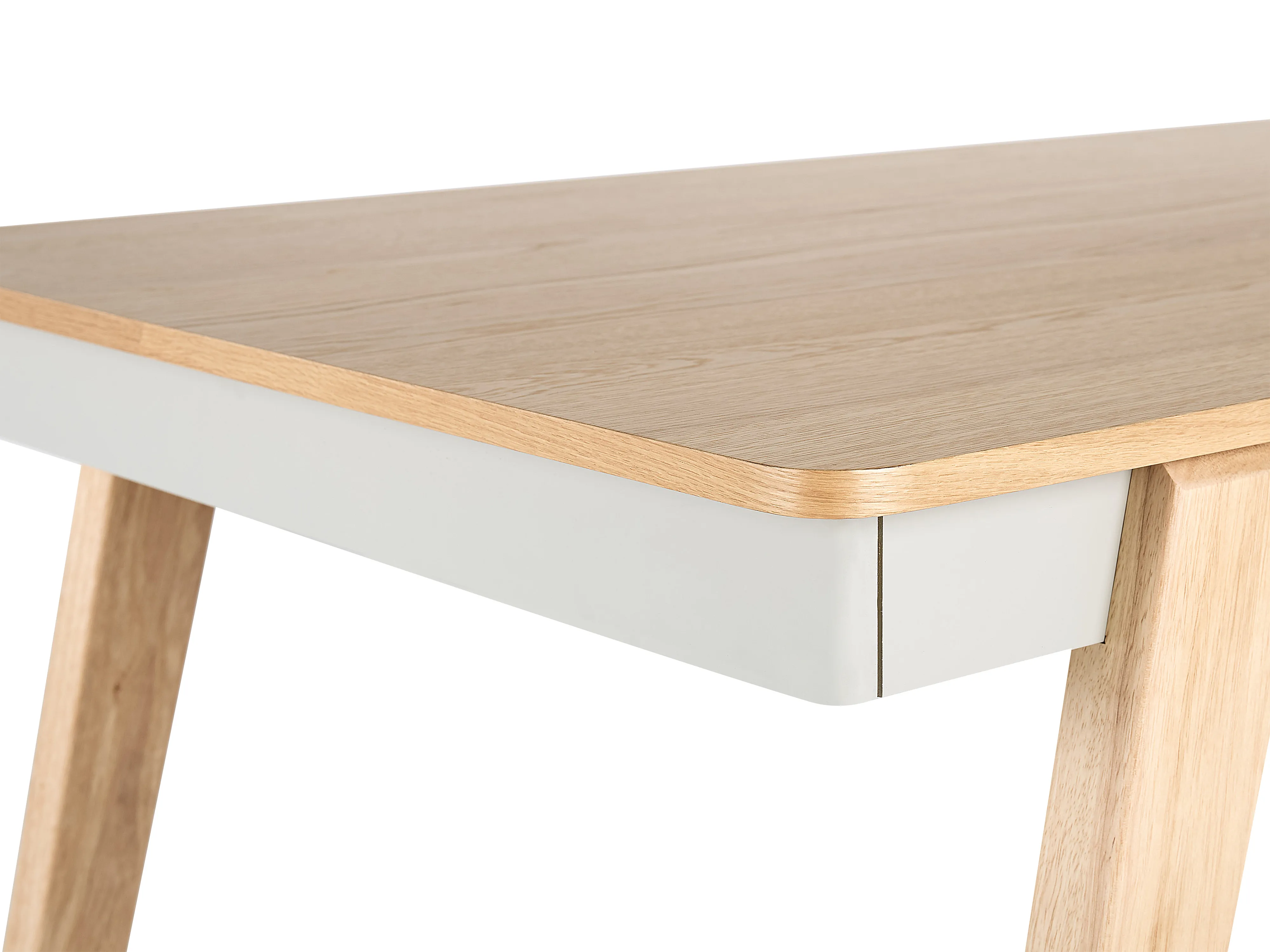 Eettafel PHOLA Licht eikenhout 90 cm 150 cm