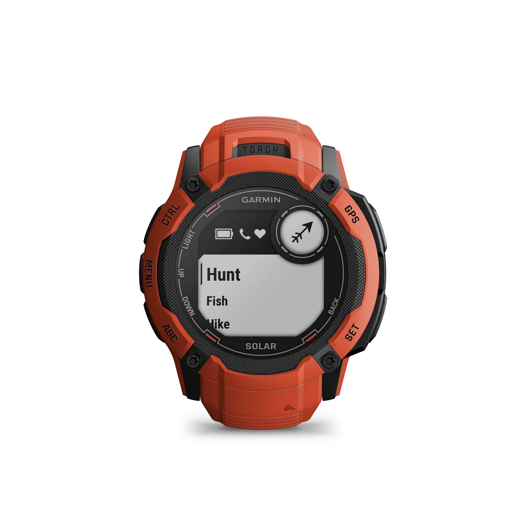 Garmin Instinct 2X Solar Flame Red