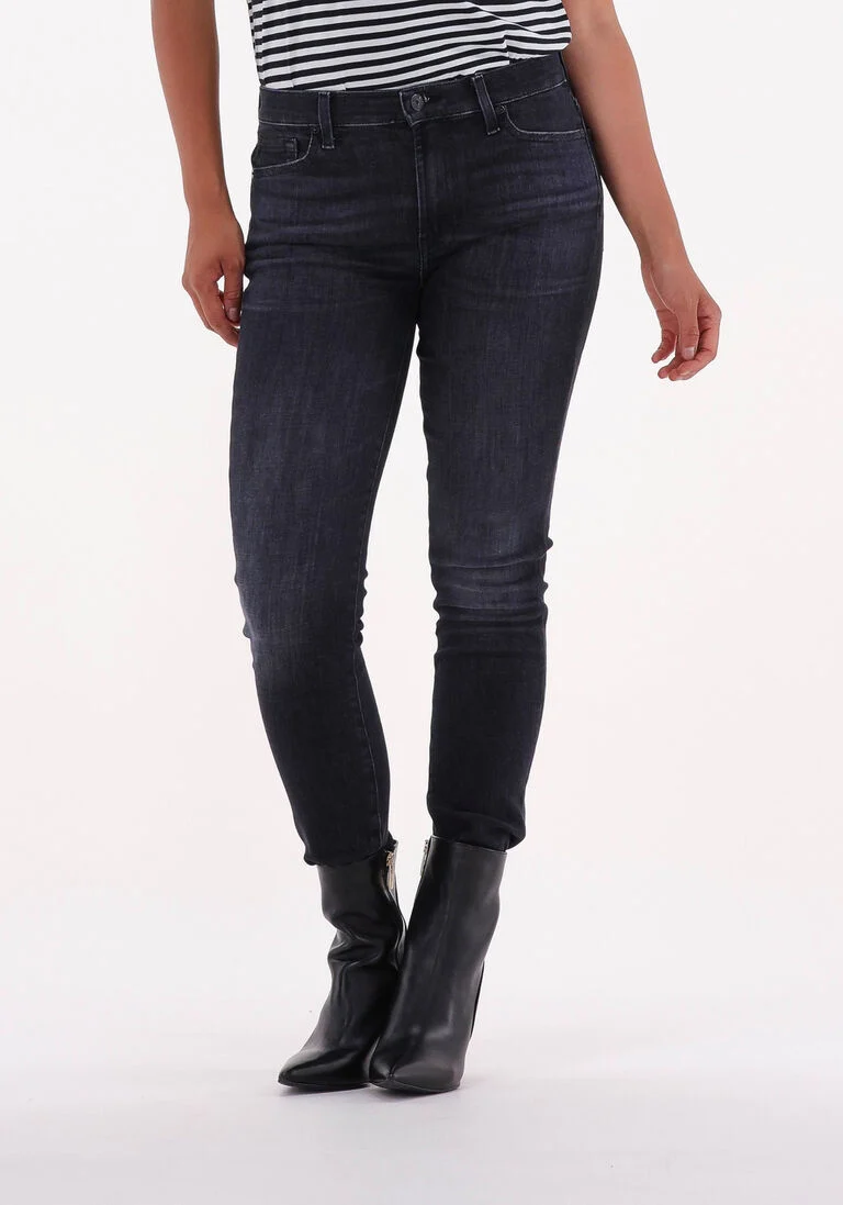 7 FOR ALL MANKIND zwarte 7 for all mankind skinny jeans hw skinny