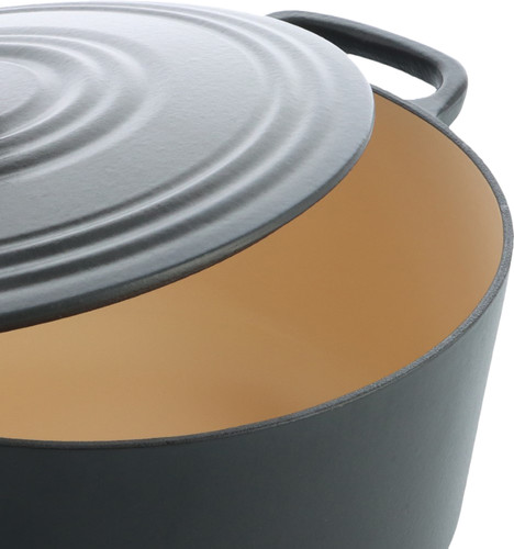 BK BOUR CastIron Braadpan 28 cm Earl Grey