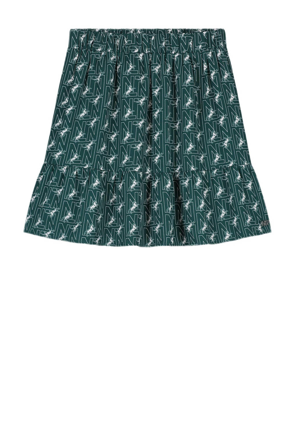 NIK&NIK rok Kanye met all over print en plooien groen