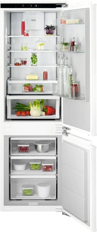 AEG - TC7MS181CF - Inbouw Koel-Vriescombinatie - Wit - Energie-efficiënt
