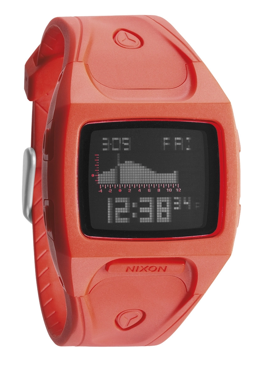Nixon The Small Lodown Neon Orange Digitaluhr A498156