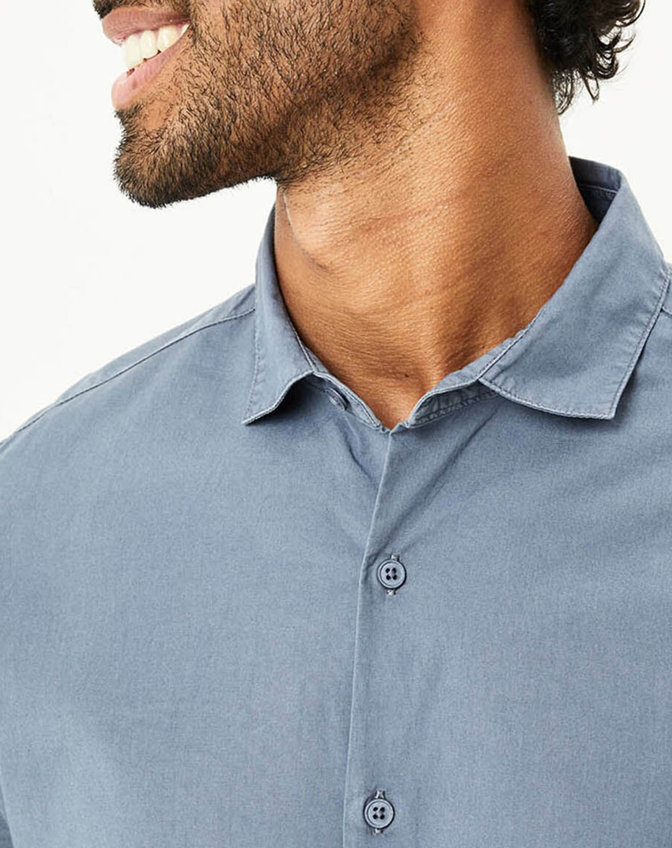 Dockers Chemise WaterLess Alpha Spread Colla bleue