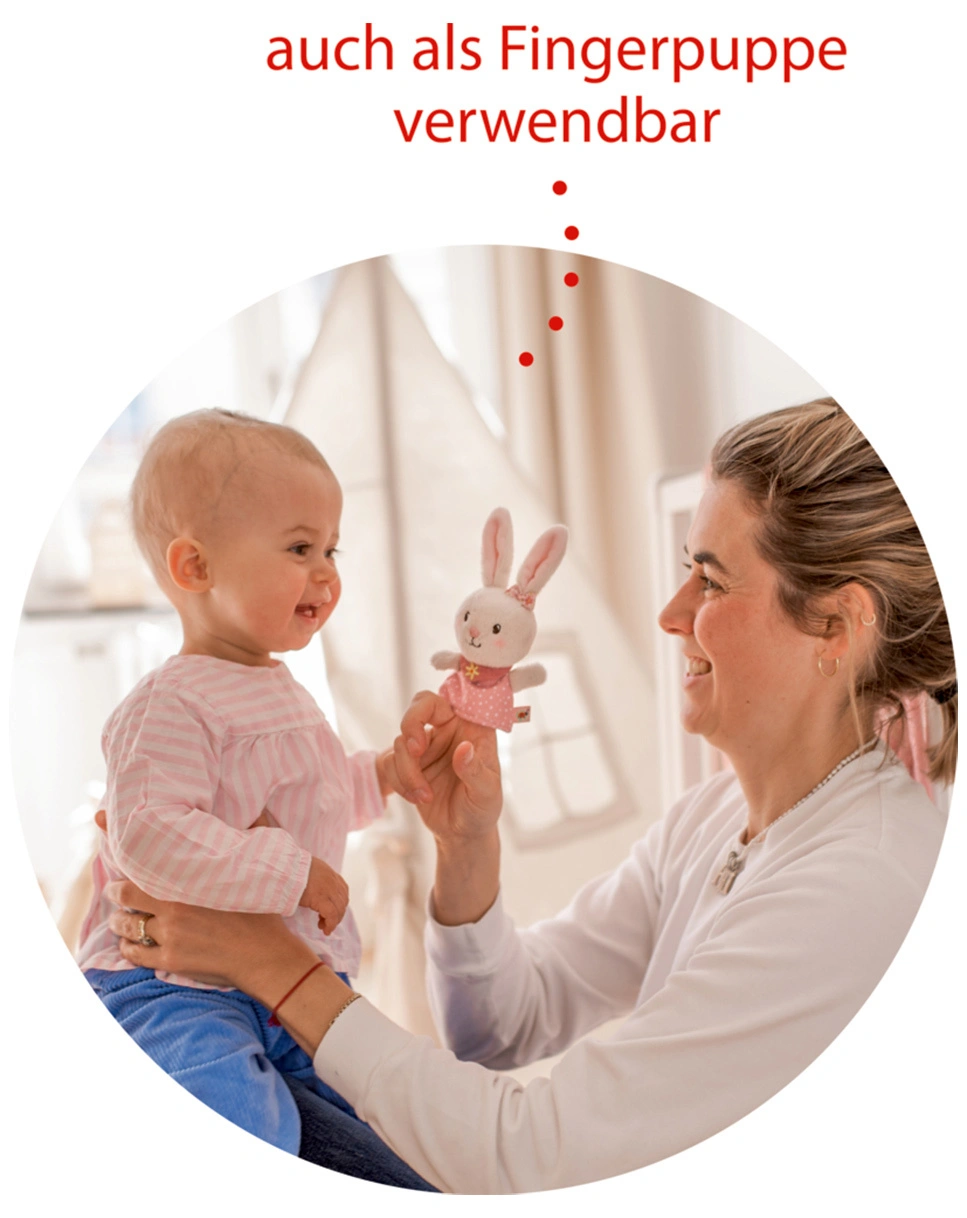 Greifling BABYGLÜCK - TEDDY in hellblau