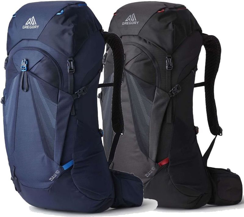 Gregory - Zulu 40 - Backpack - Volcanic Black - Nylon - 40 Liter